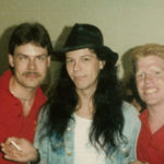 Poison's Bobby Dall with Burke Allen