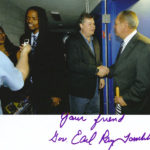 Burke Allen, Landau Eugene Murphy Jr, and the Governor of West Virginia Earl Ray Tomblin