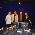 The legendary G Gordon Liddy, Liddy Show producer Greg Edger, Burke Allen and AMS client and best-selling author/screenwriter Andrew Klavan