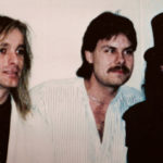 Burke Allen before introducing Cheap Trick - 1989