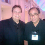 Goosebumps author R.L. Stine and Burke Allen - 2010